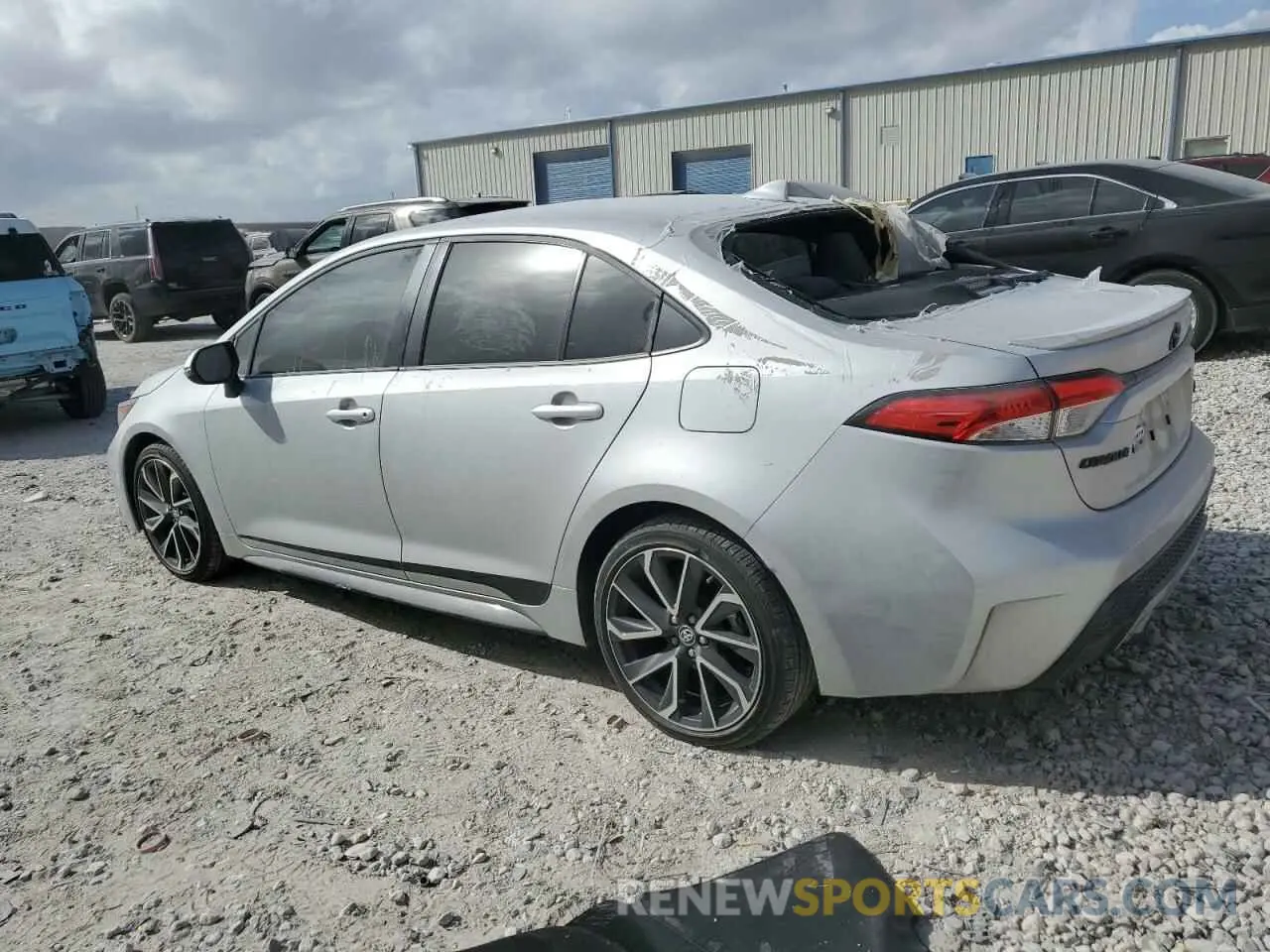 2 Photograph of a damaged car JTDS4MCE7N3503526 TOYOTA COROLLA 2022