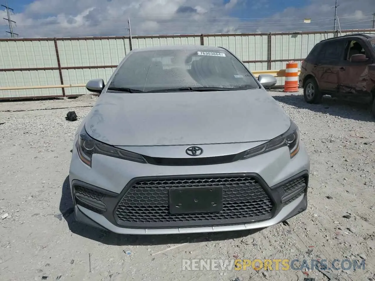 5 Photograph of a damaged car JTDS4MCE7N3503526 TOYOTA COROLLA 2022