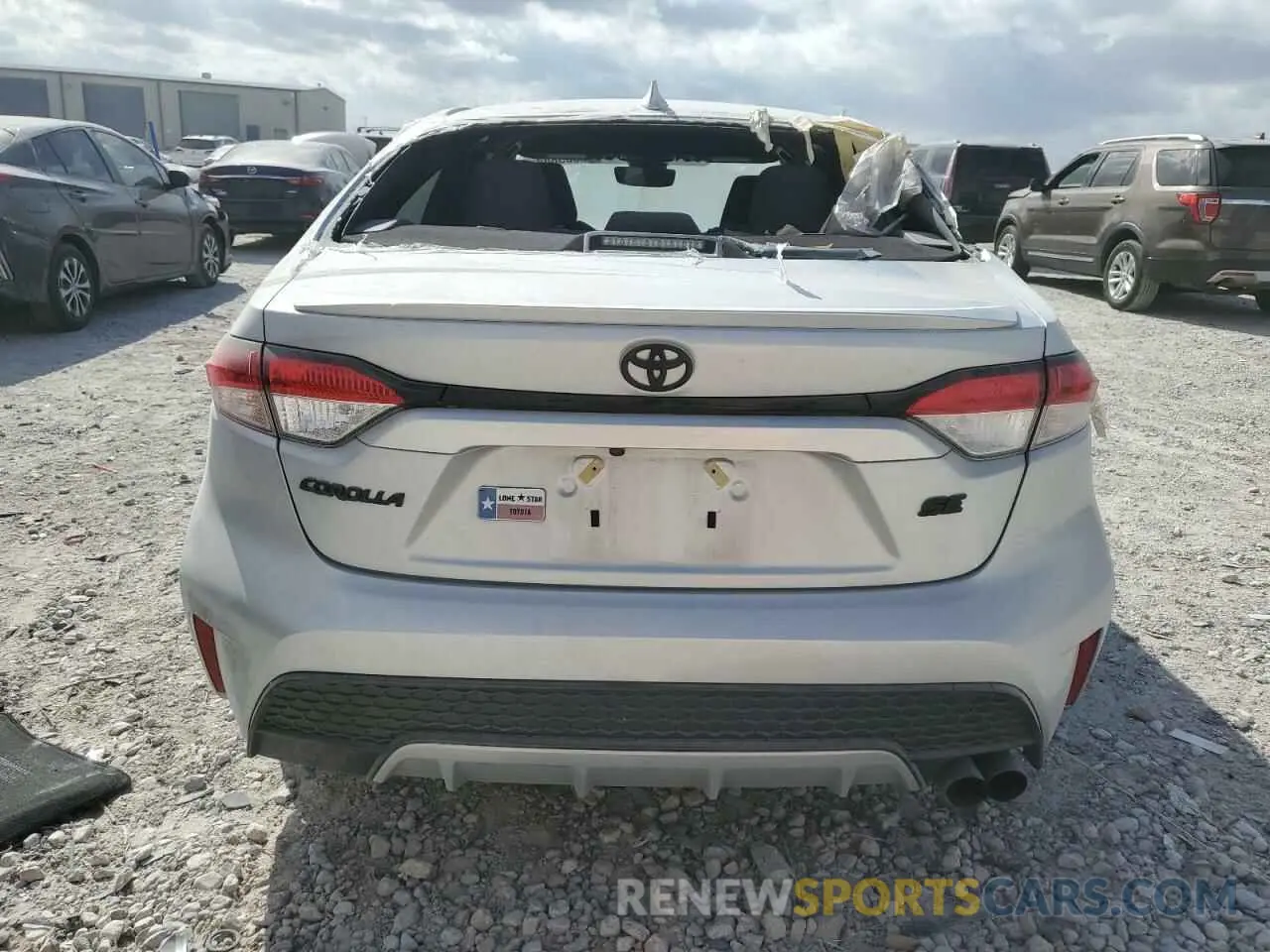 6 Photograph of a damaged car JTDS4MCE7N3503526 TOYOTA COROLLA 2022