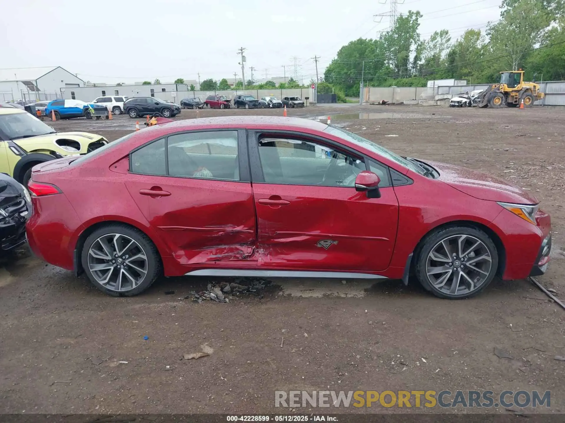 13 Photograph of a damaged car JTDS4MCE7NJ082418 TOYOTA COROLLA 2022