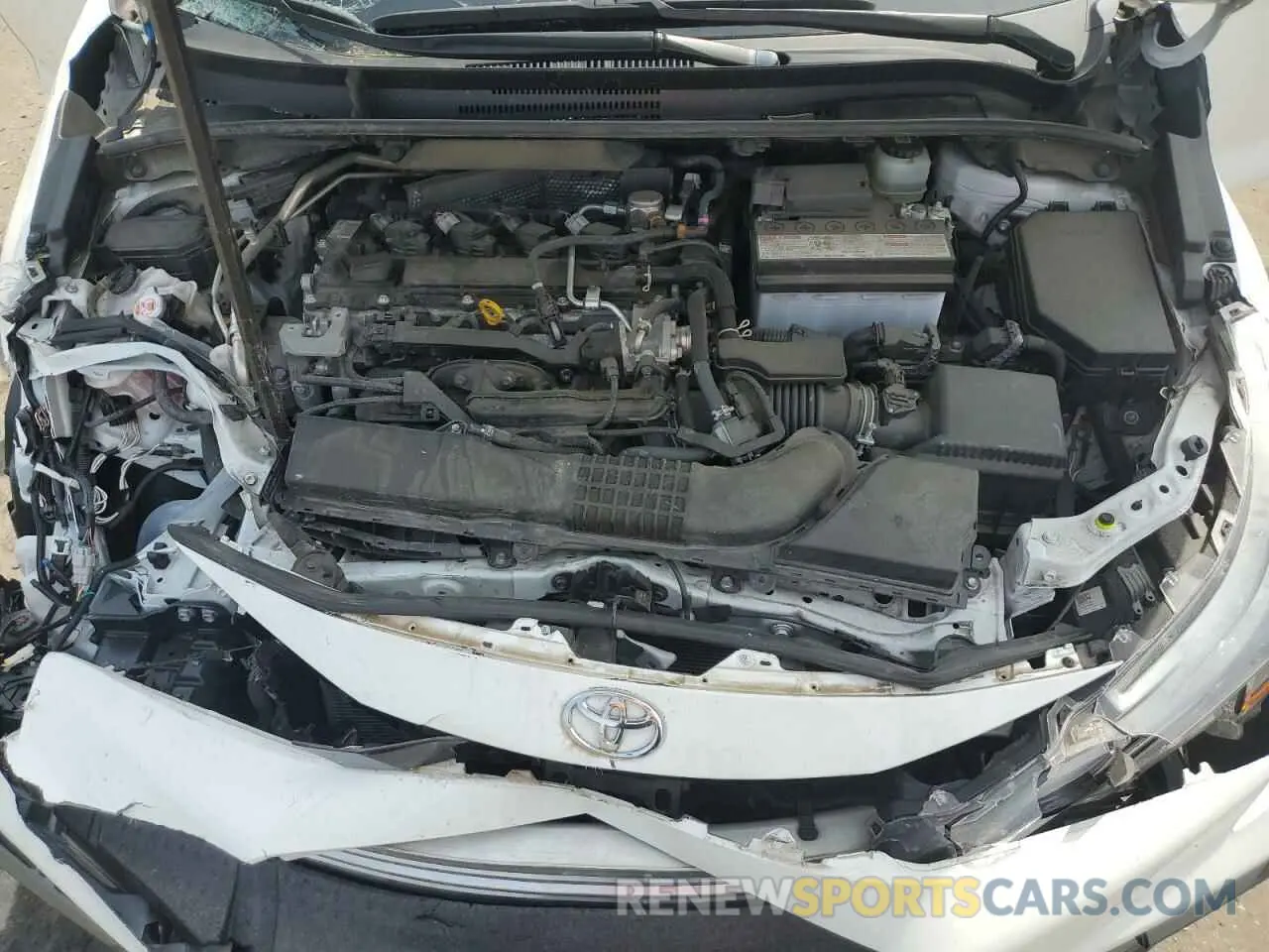 11 Photograph of a damaged car JTDS4MCE7NJ085495 TOYOTA COROLLA 2022