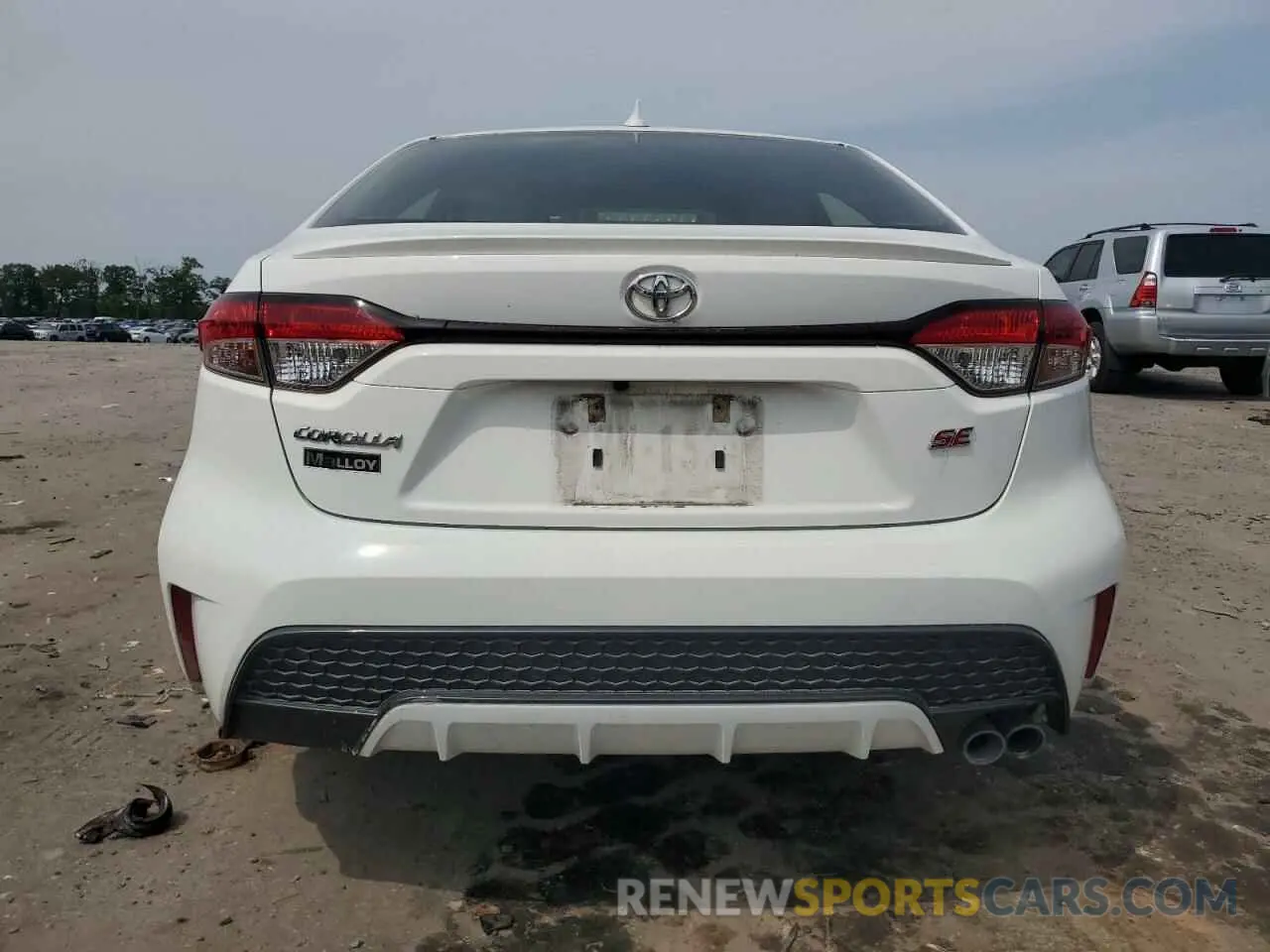 6 Photograph of a damaged car JTDS4MCE7NJ085495 TOYOTA COROLLA 2022