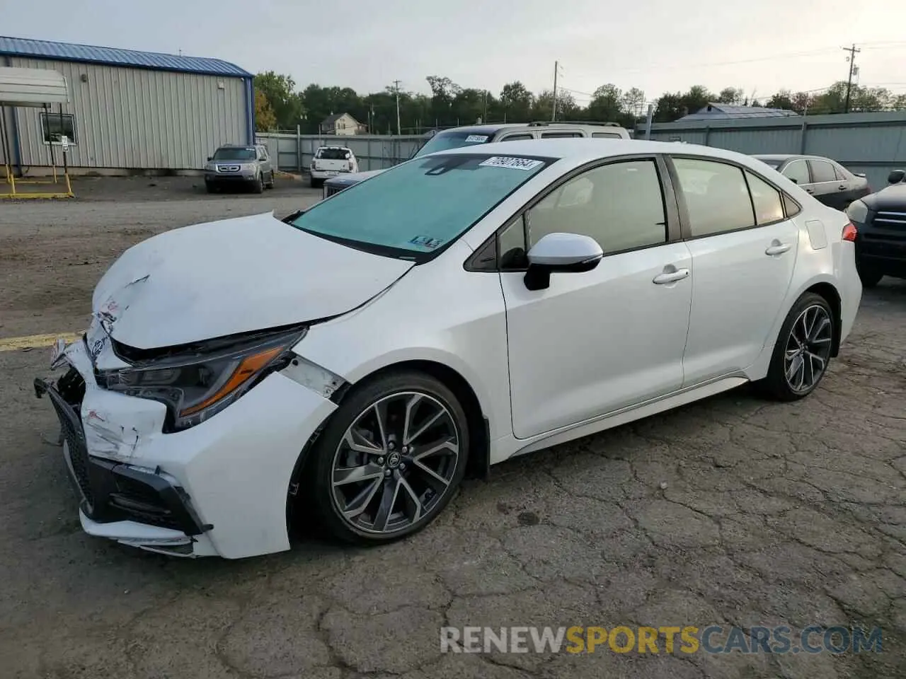1 Photograph of a damaged car JTDS4MCE7NJ089059 TOYOTA COROLLA 2022