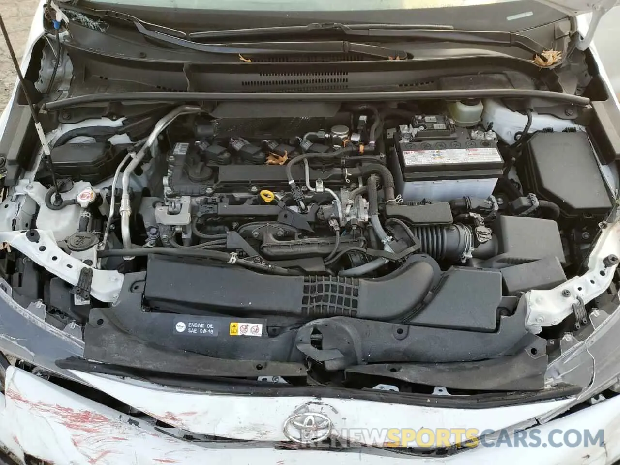 11 Photograph of a damaged car JTDS4MCE7NJ089059 TOYOTA COROLLA 2022