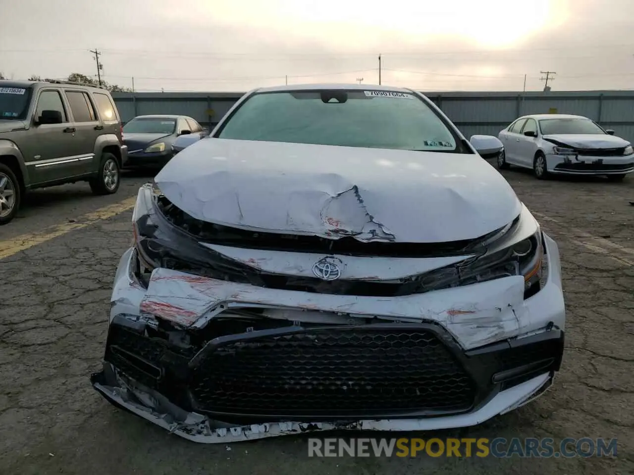 5 Photograph of a damaged car JTDS4MCE7NJ089059 TOYOTA COROLLA 2022