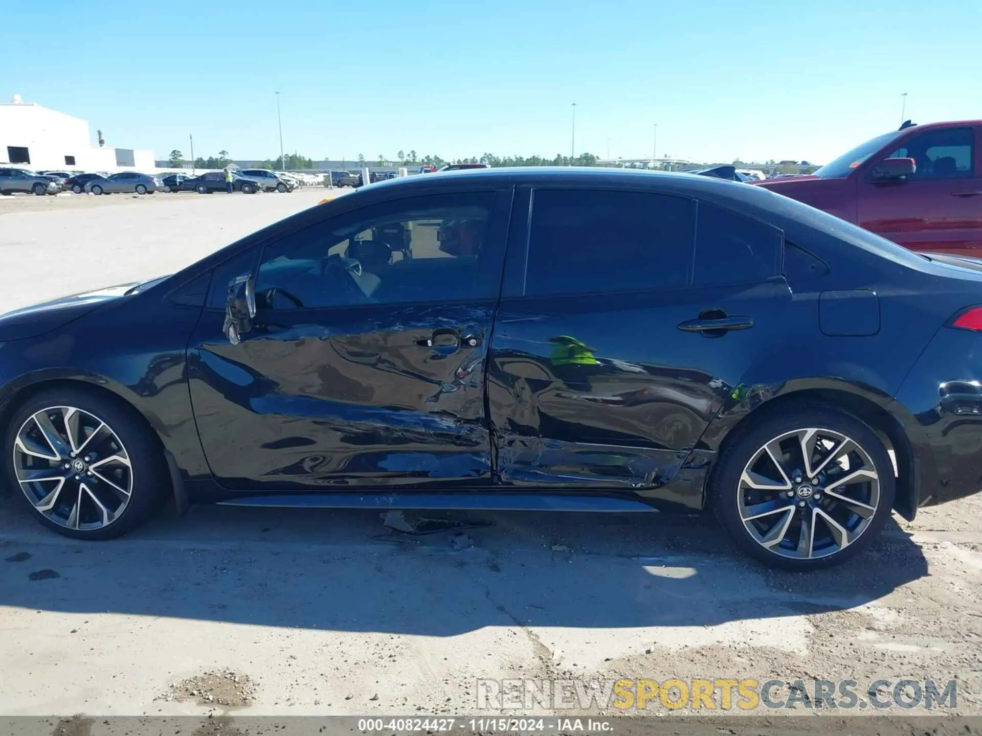 14 Photograph of a damaged car JTDS4MCE7NJ093371 TOYOTA COROLLA 2022
