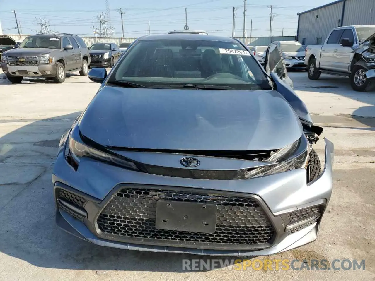 5 Photograph of a damaged car JTDS4MCE7NJ097551 TOYOTA COROLLA 2022