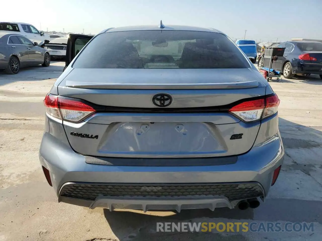 6 Photograph of a damaged car JTDS4MCE7NJ097551 TOYOTA COROLLA 2022