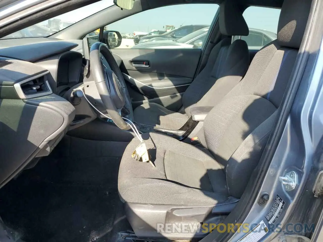 7 Photograph of a damaged car JTDS4MCE7NJ097551 TOYOTA COROLLA 2022