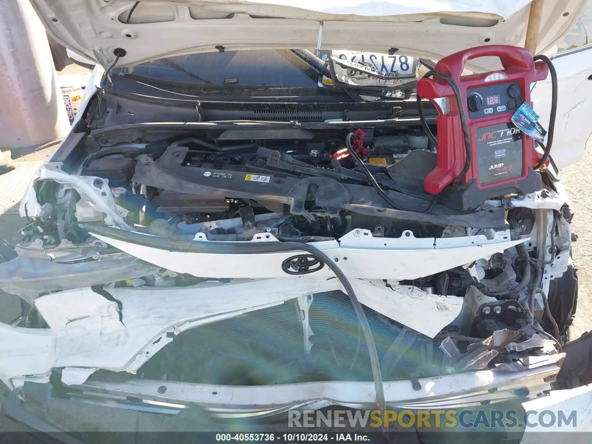 10 Photograph of a damaged car JTDS4MCE8N3503857 TOYOTA COROLLA 2022