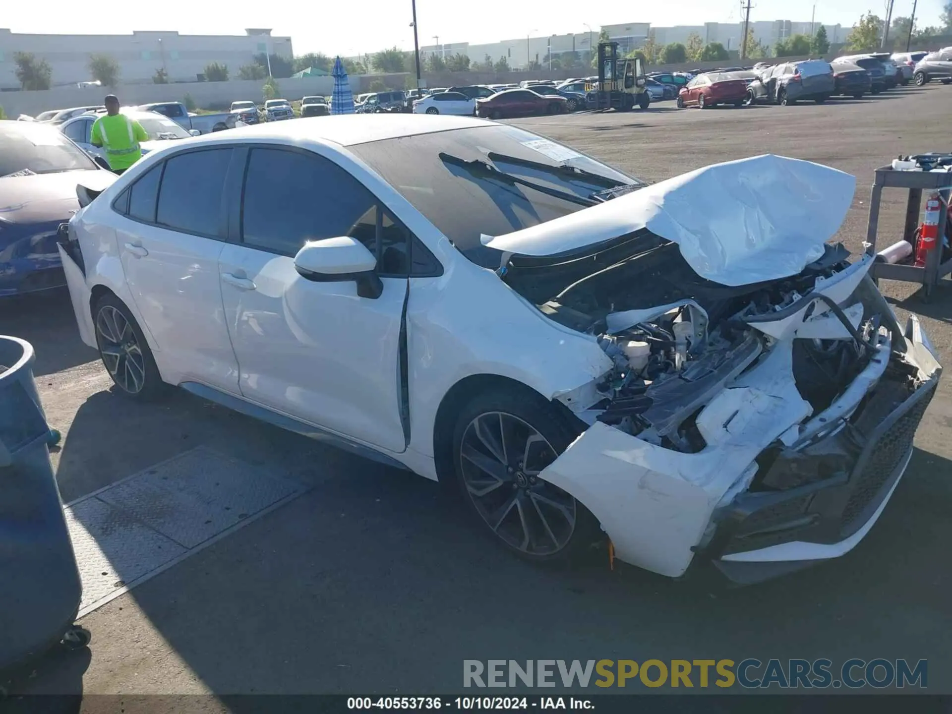 13 Photograph of a damaged car JTDS4MCE8N3503857 TOYOTA COROLLA 2022