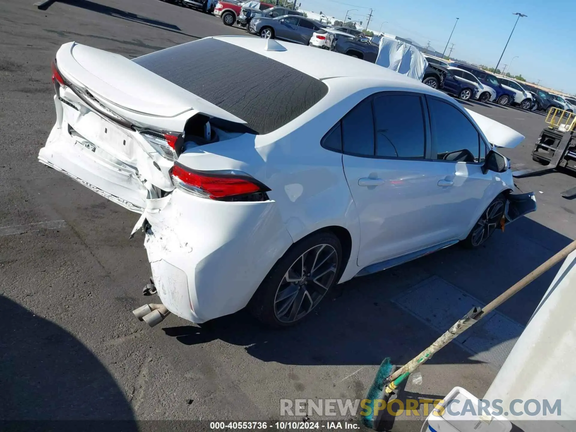 4 Photograph of a damaged car JTDS4MCE8N3503857 TOYOTA COROLLA 2022