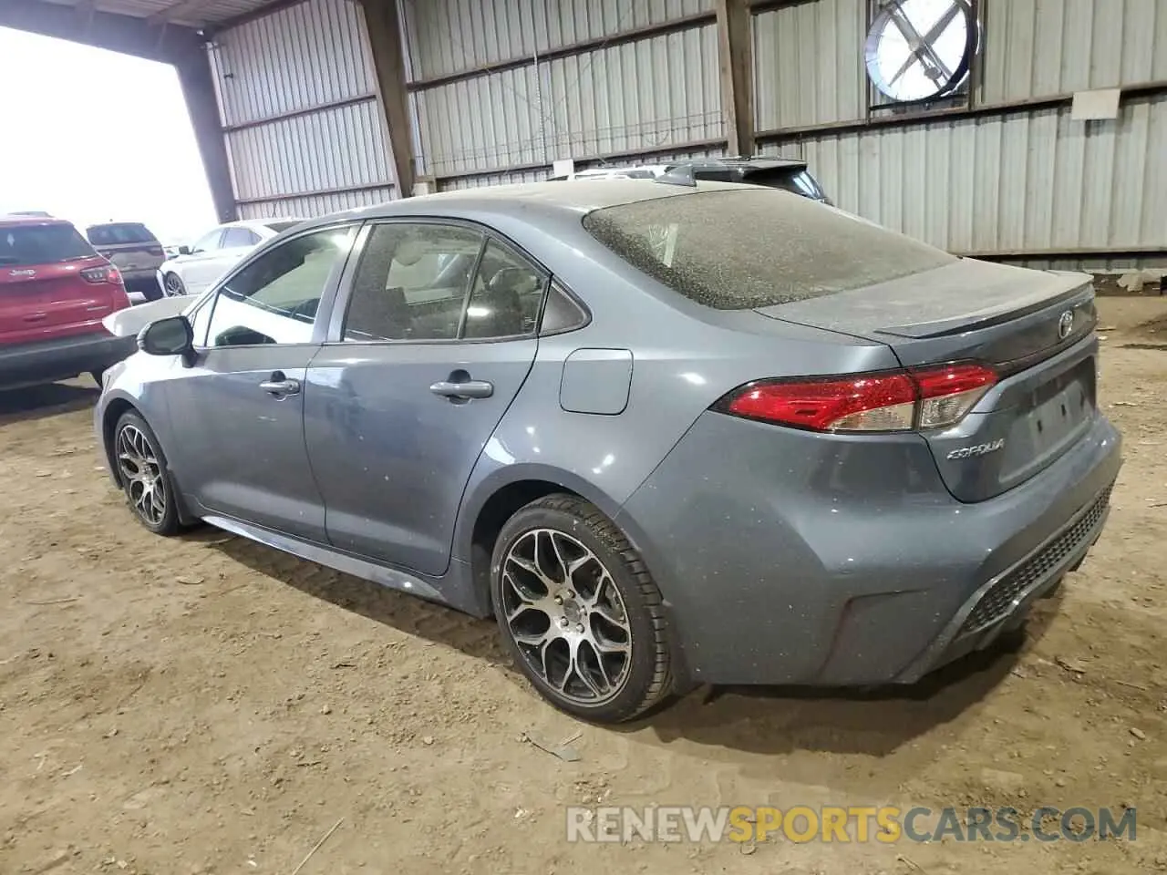2 Photograph of a damaged car JTDS4MCE8NJ082069 TOYOTA COROLLA 2022