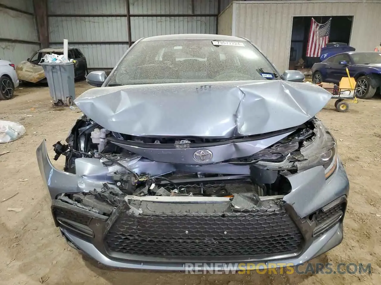 5 Photograph of a damaged car JTDS4MCE8NJ082069 TOYOTA COROLLA 2022
