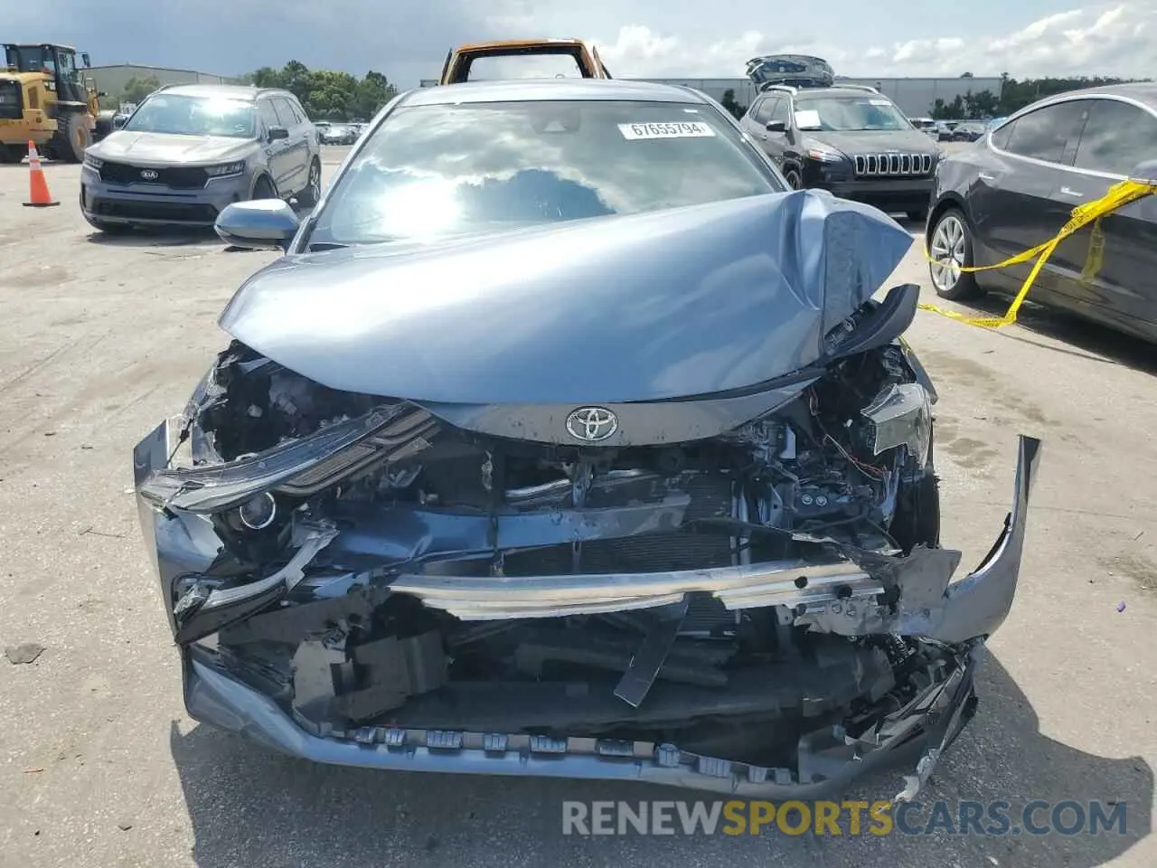 5 Photograph of a damaged car JTDS4MCE8NJ087806 TOYOTA COROLLA 2022