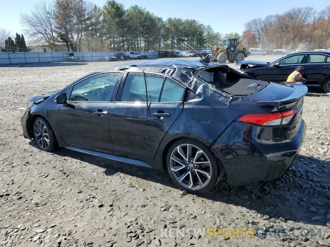 2 Photograph of a damaged car JTDS4MCE8NJ090981 TOYOTA COROLLA 2022