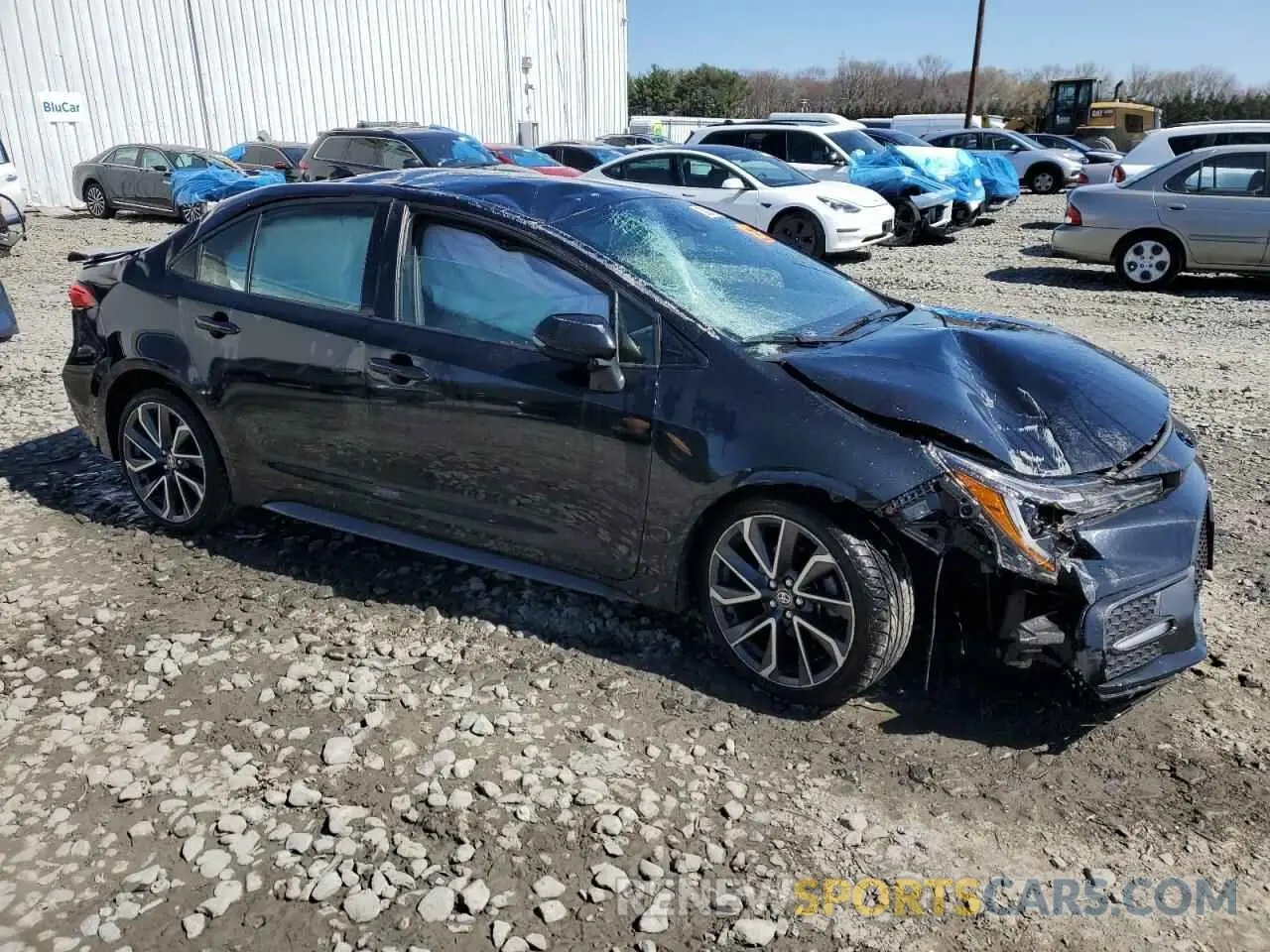 4 Photograph of a damaged car JTDS4MCE8NJ090981 TOYOTA COROLLA 2022