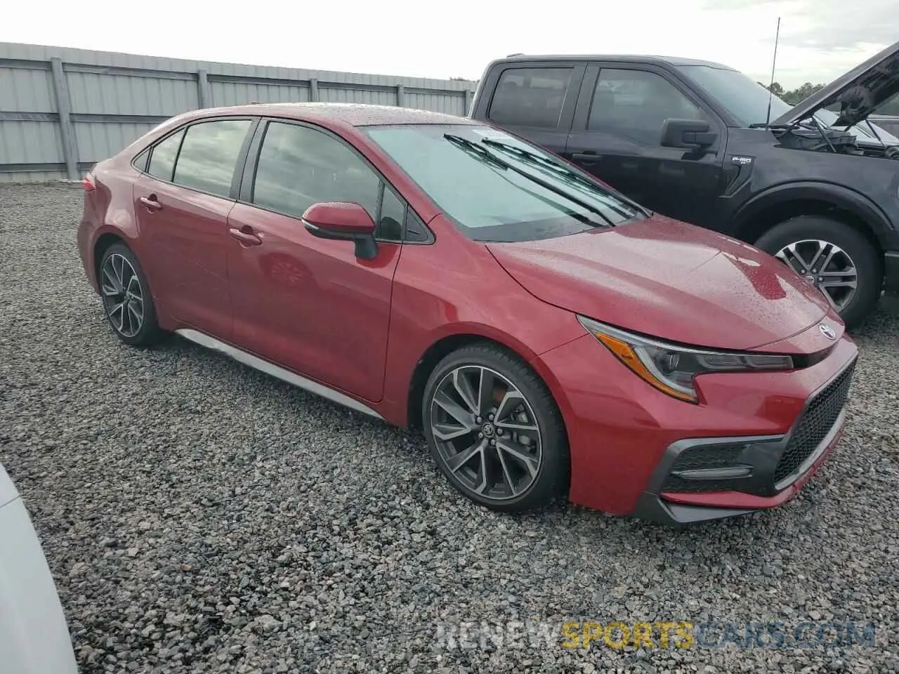 4 Photograph of a damaged car JTDS4MCE8NJ094884 TOYOTA COROLLA 2022