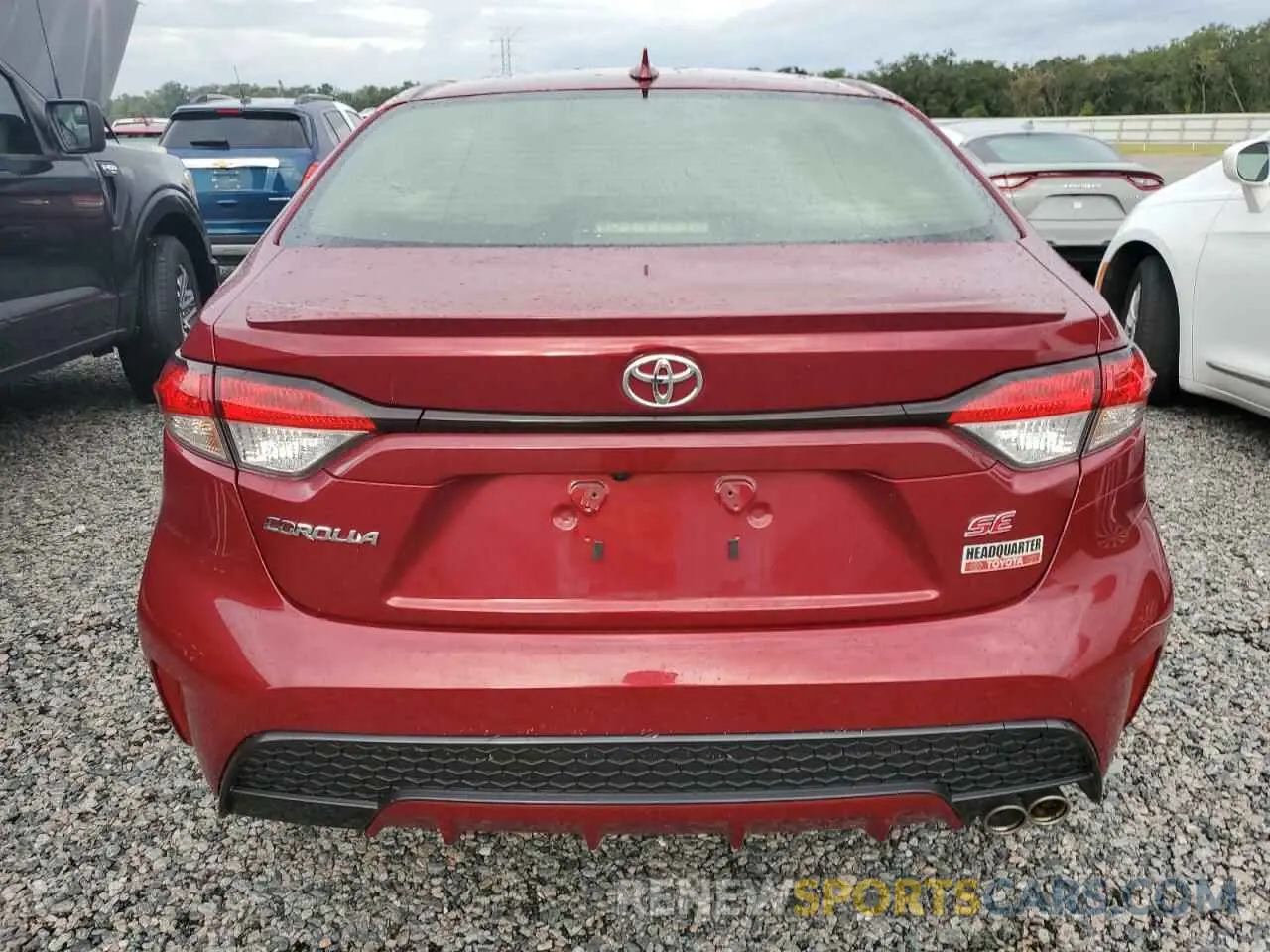 6 Photograph of a damaged car JTDS4MCE8NJ094884 TOYOTA COROLLA 2022