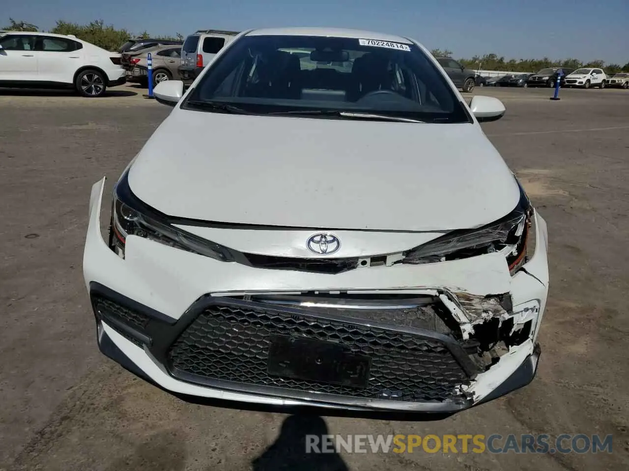 5 Photograph of a damaged car JTDS4MCE9N3501244 TOYOTA COROLLA 2022