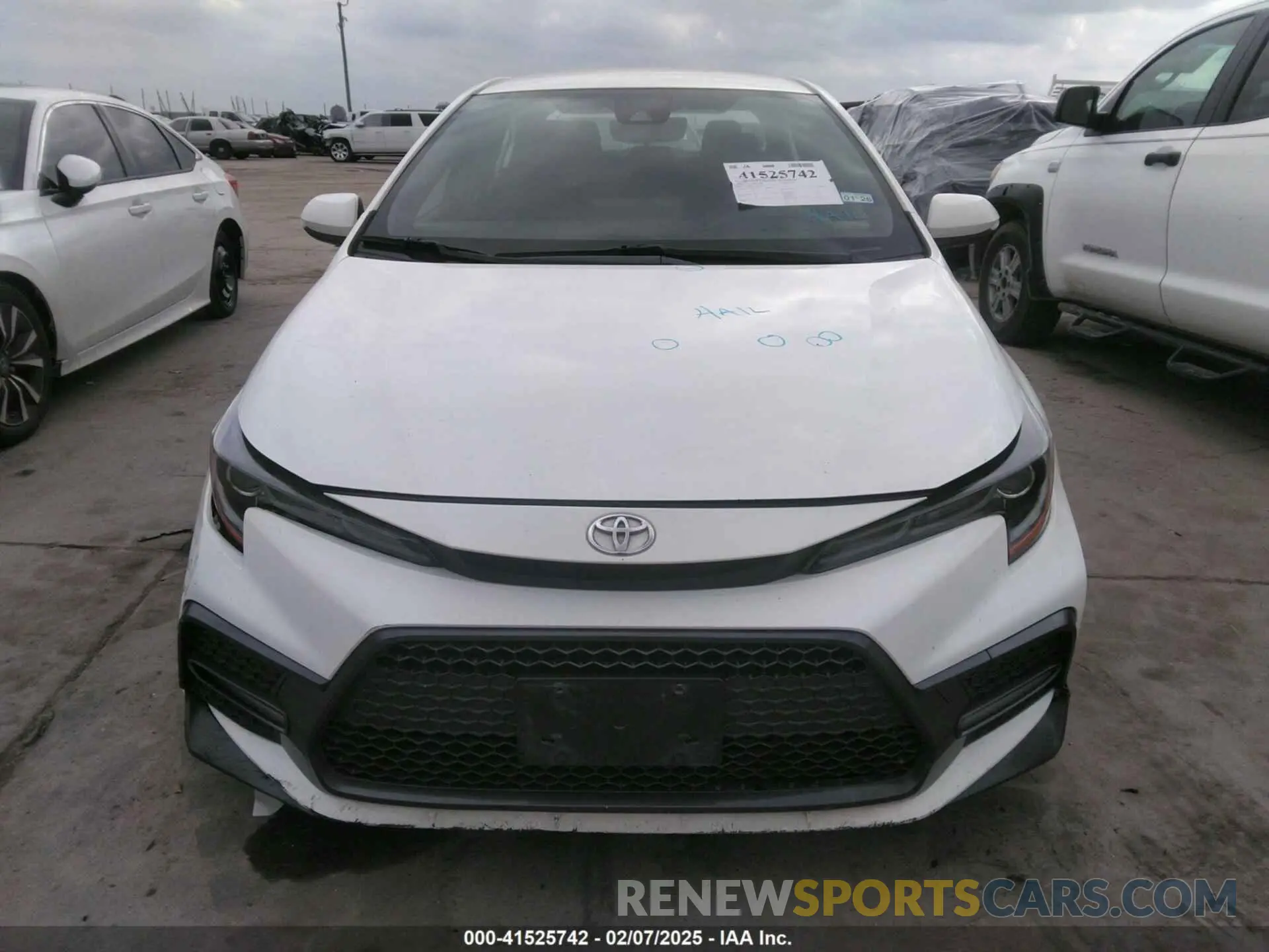 11 Photograph of a damaged car JTDS4MCE9N3501583 TOYOTA COROLLA 2022