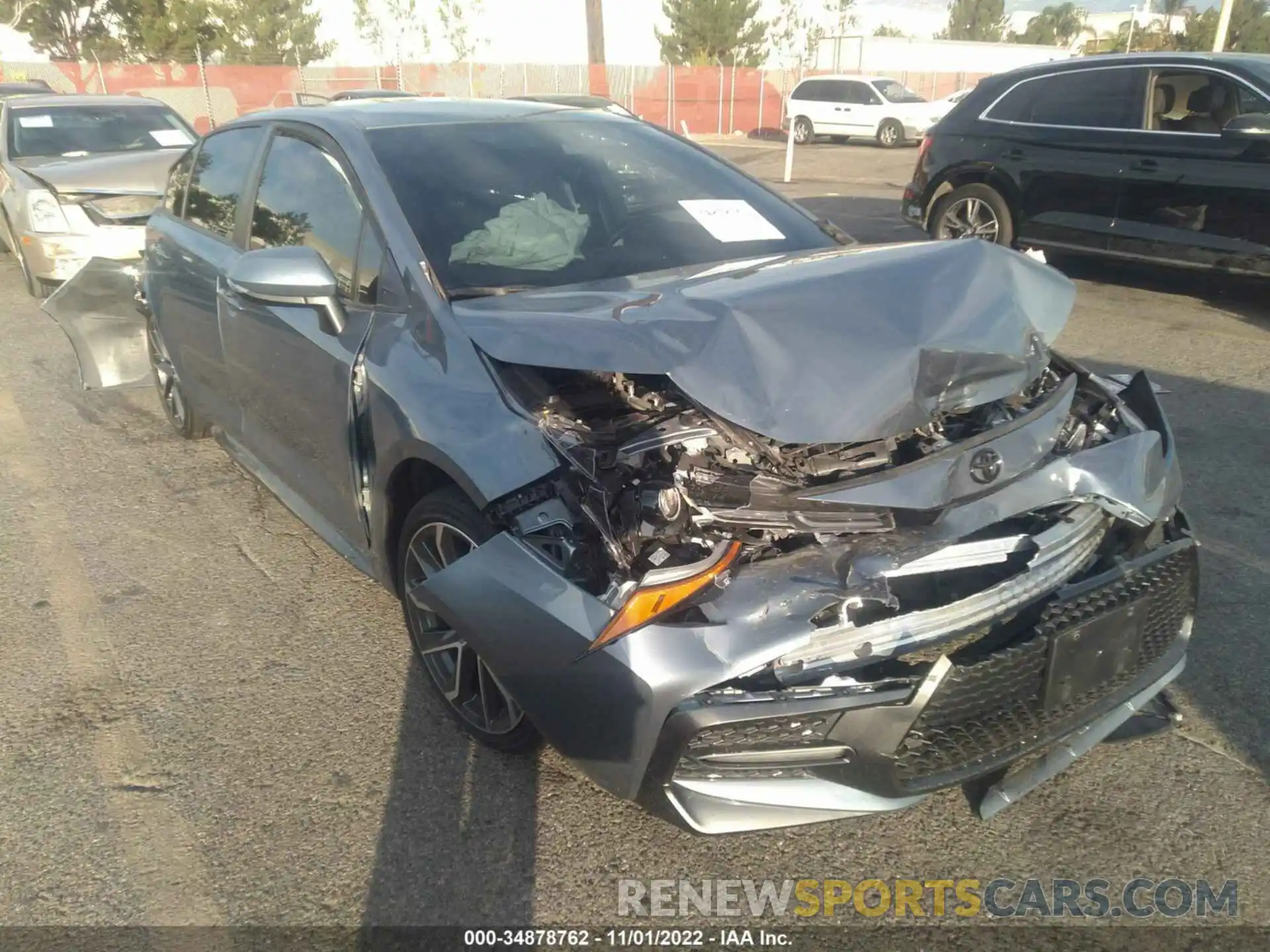 1 Photograph of a damaged car JTDS4MCE9N3503320 TOYOTA COROLLA 2022