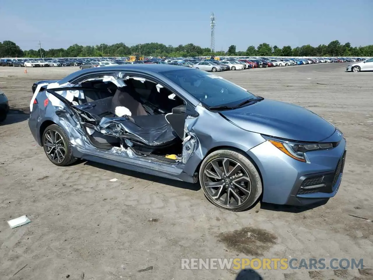 4 Photograph of a damaged car JTDS4MCE9N3503463 TOYOTA COROLLA 2022