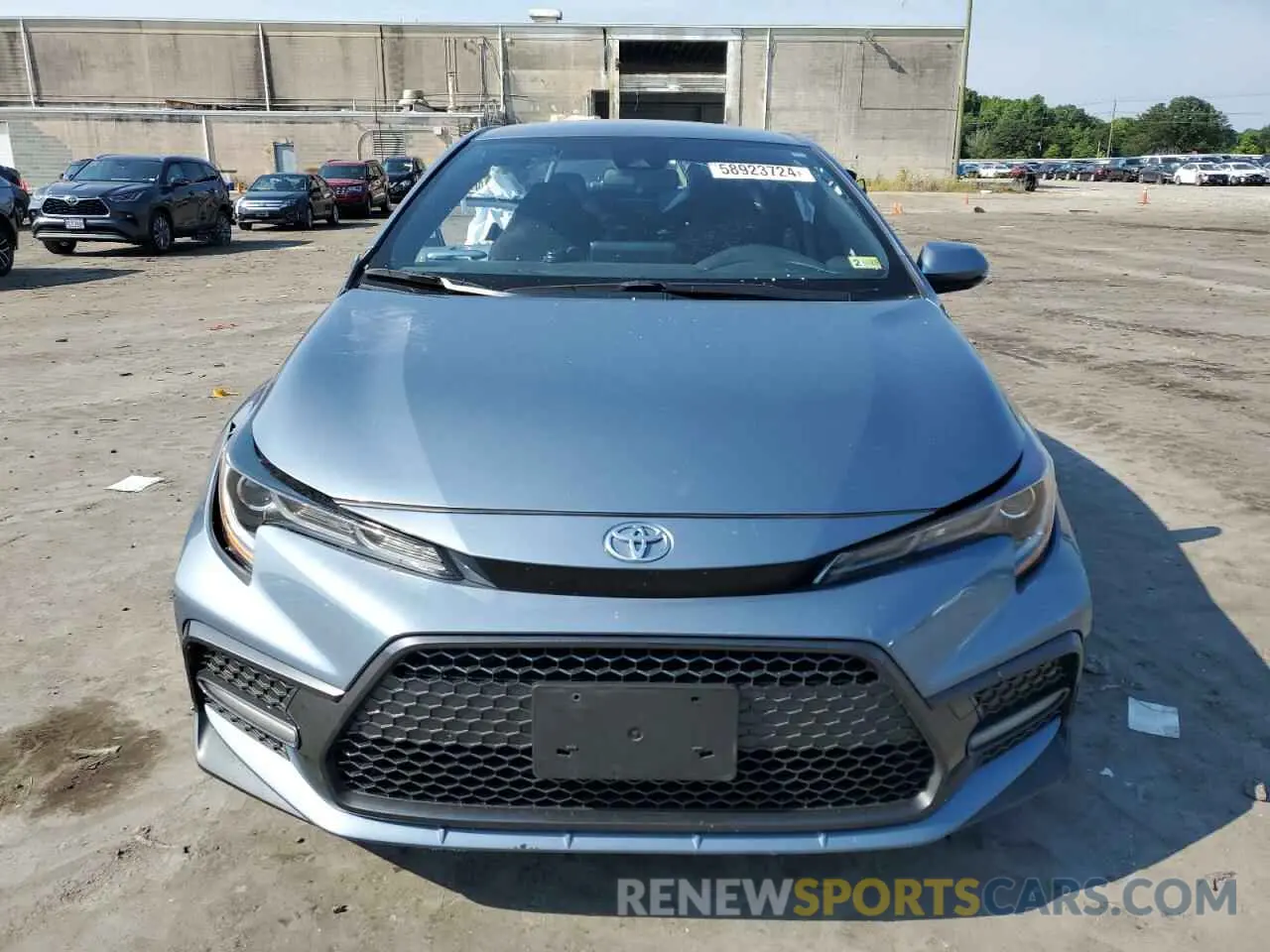 5 Photograph of a damaged car JTDS4MCE9N3503463 TOYOTA COROLLA 2022