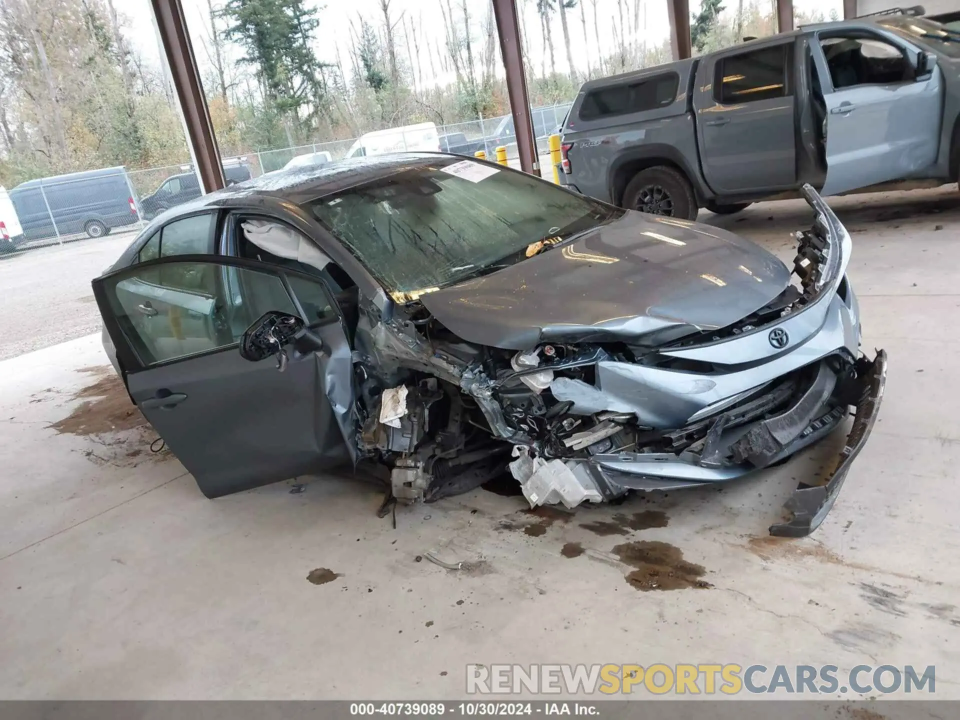 1 Photograph of a damaged car JTDS4MCE9N3503642 TOYOTA COROLLA 2022