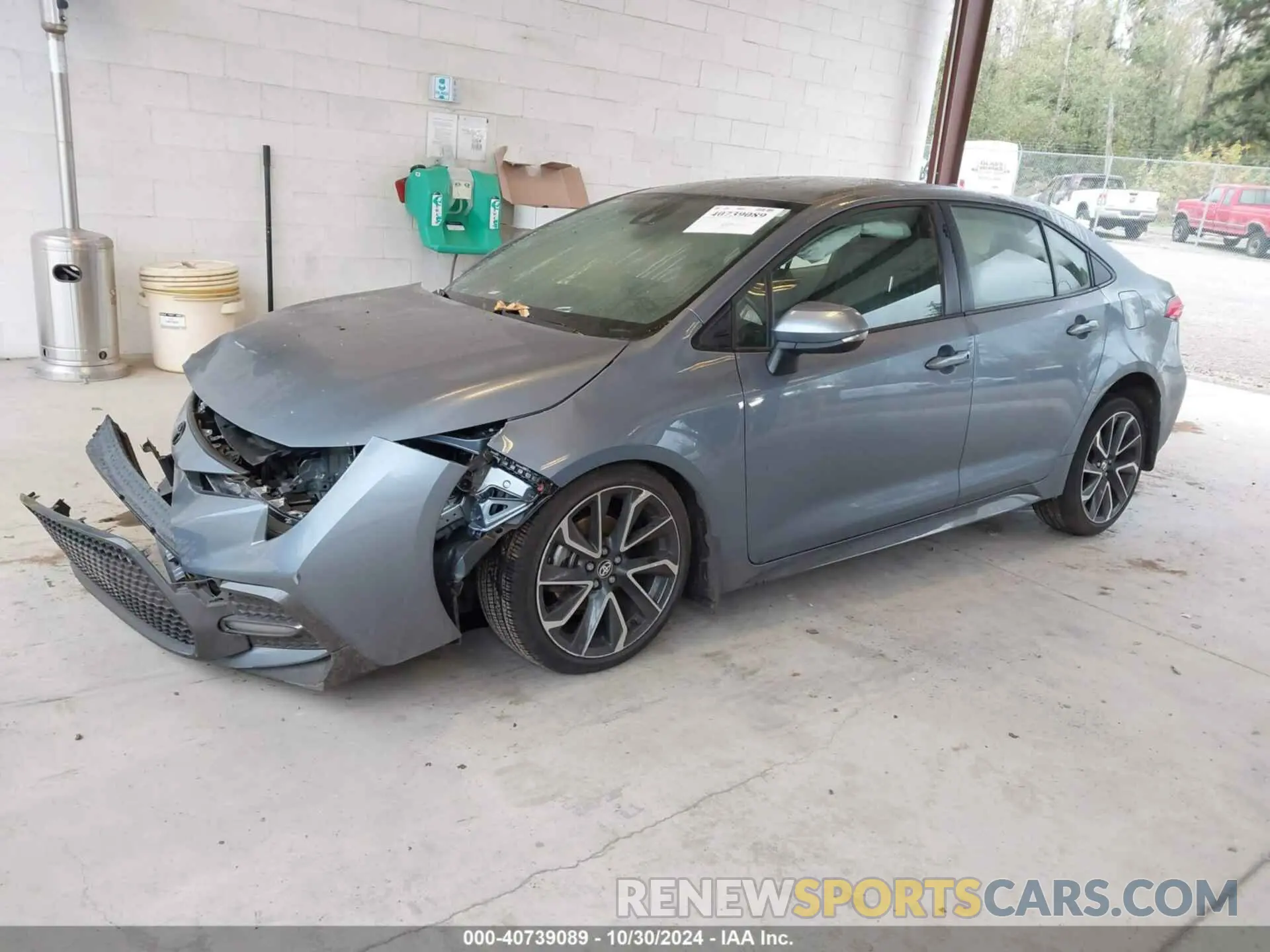 2 Photograph of a damaged car JTDS4MCE9N3503642 TOYOTA COROLLA 2022