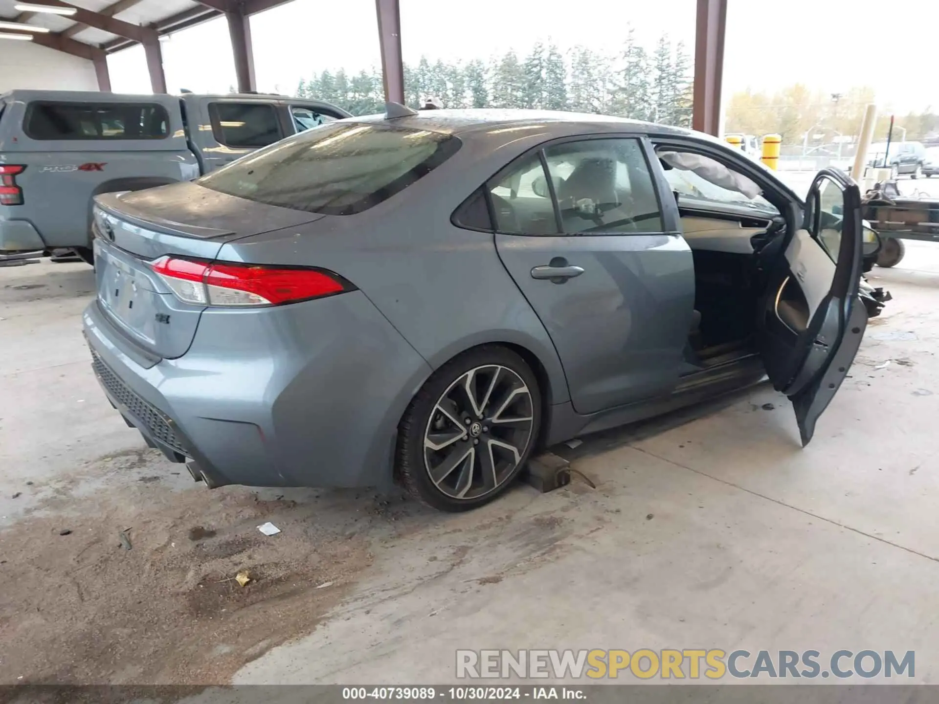 4 Photograph of a damaged car JTDS4MCE9N3503642 TOYOTA COROLLA 2022