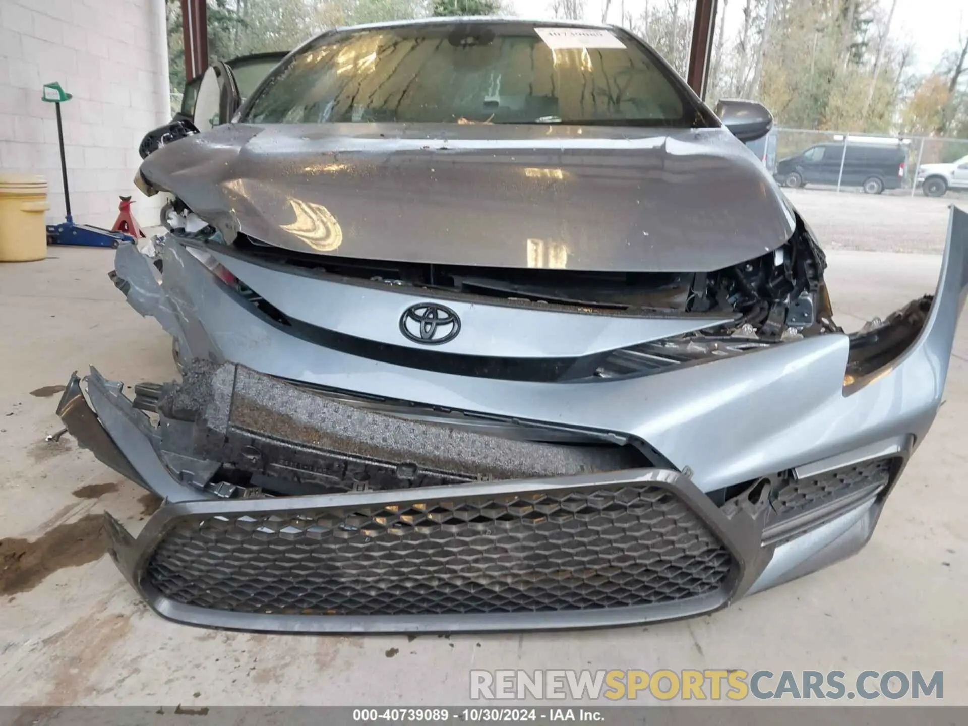 6 Photograph of a damaged car JTDS4MCE9N3503642 TOYOTA COROLLA 2022