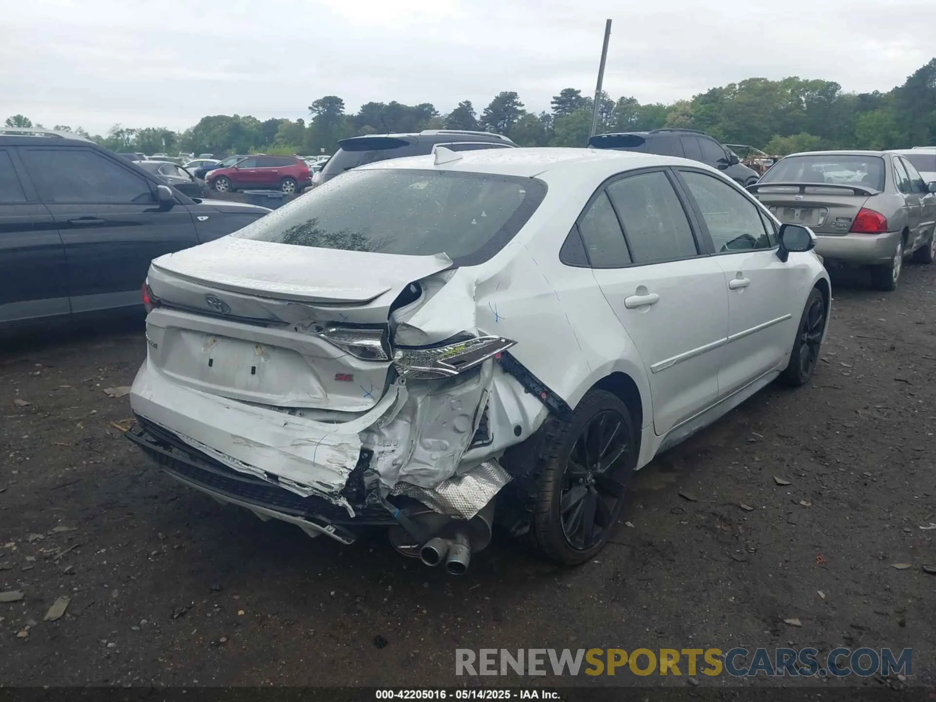 4 Photograph of a damaged car JTDS4MCE9N3504239 TOYOTA COROLLA 2022