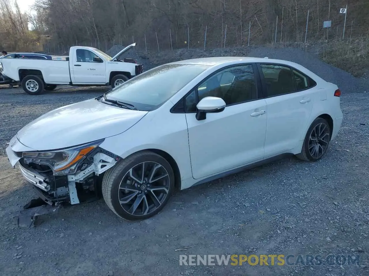 1 Photograph of a damaged car JTDS4MCE9N3504631 TOYOTA COROLLA 2022