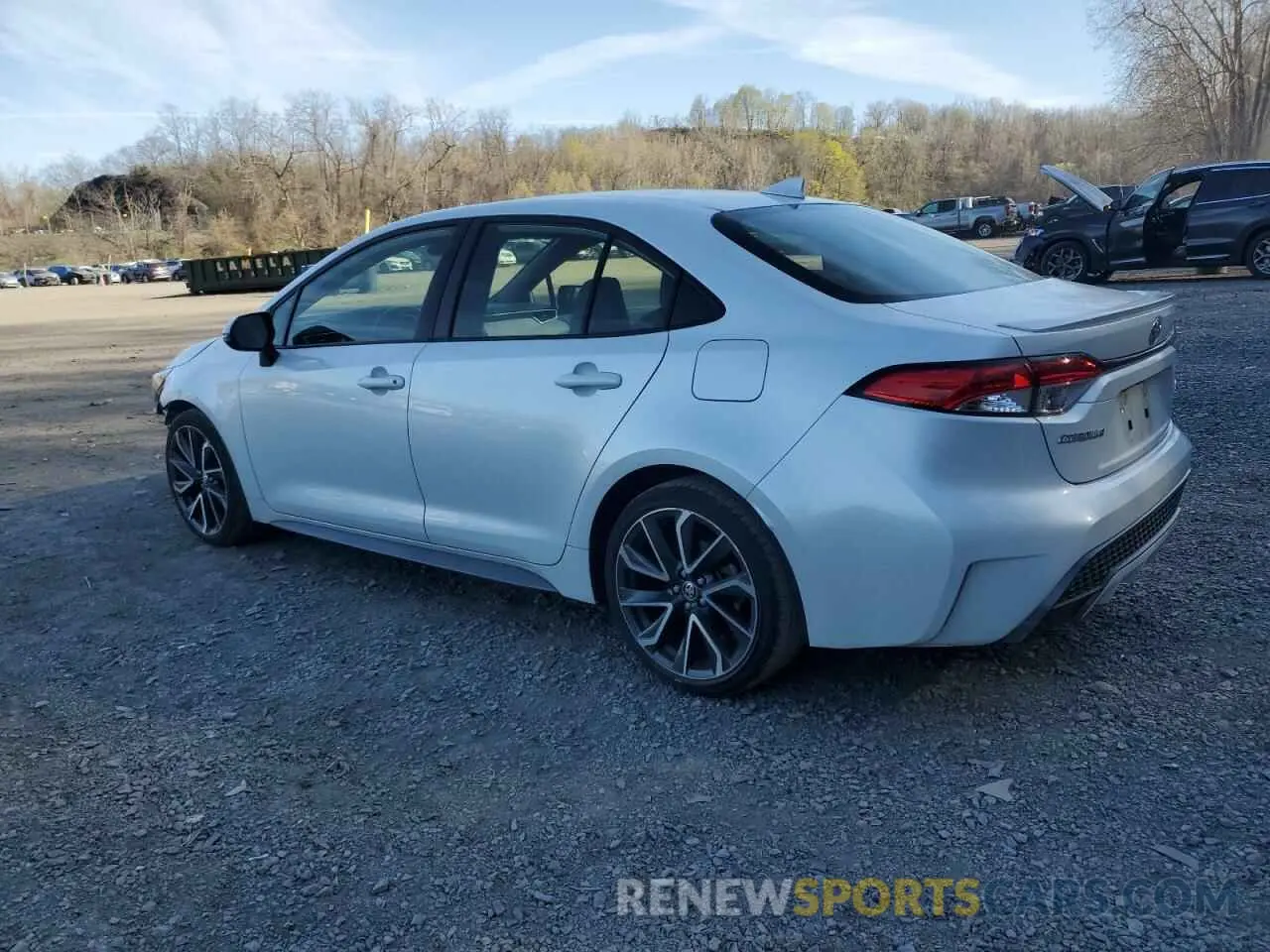 2 Photograph of a damaged car JTDS4MCE9N3504631 TOYOTA COROLLA 2022