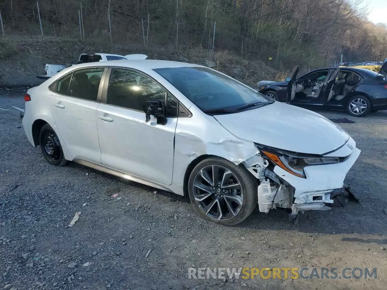 4 Photograph of a damaged car JTDS4MCE9N3504631 TOYOTA COROLLA 2022