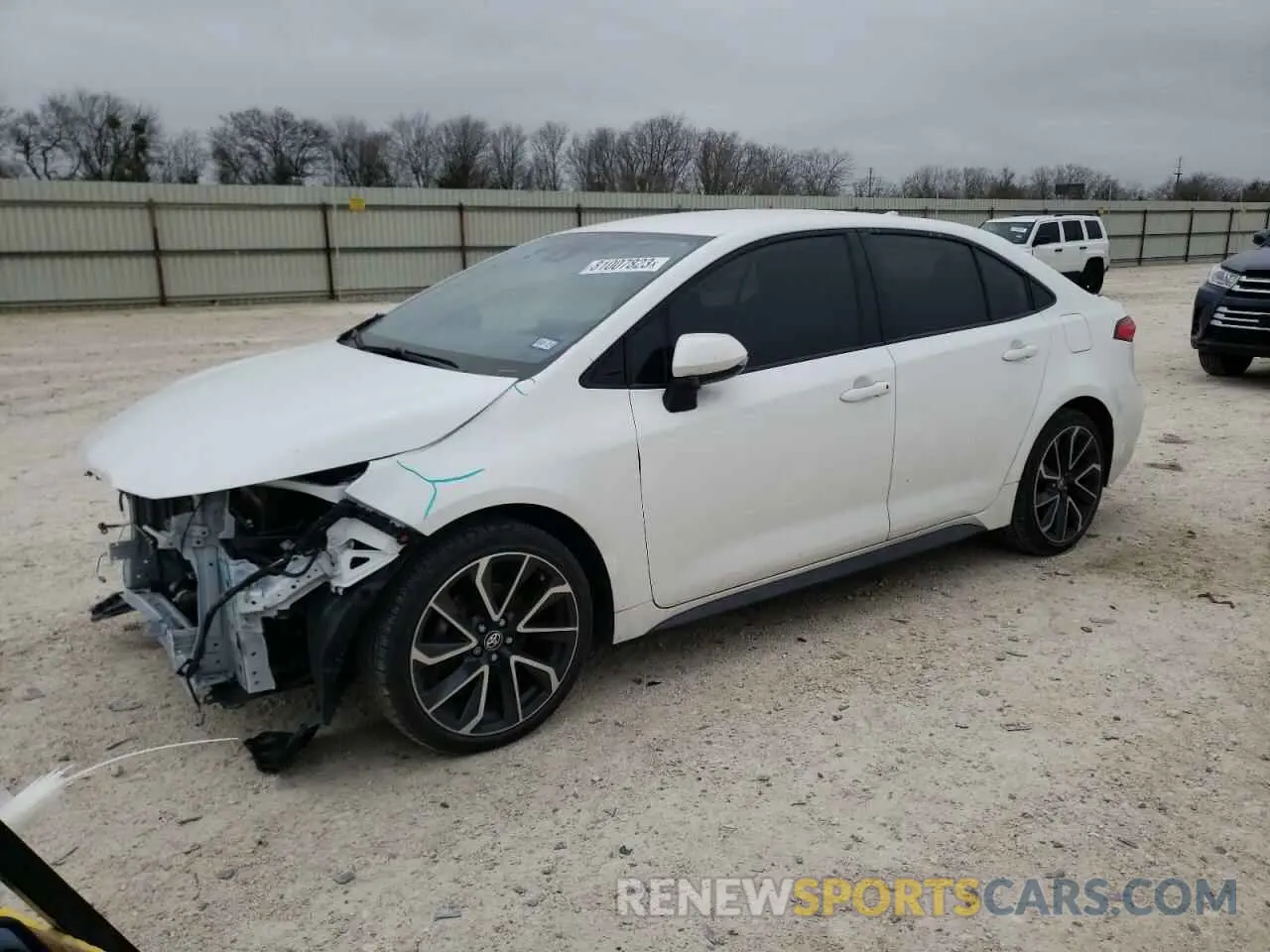 1 Photograph of a damaged car JTDS4MCE9N3510171 TOYOTA COROLLA 2022
