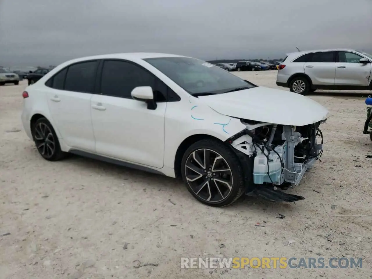 4 Photograph of a damaged car JTDS4MCE9N3510171 TOYOTA COROLLA 2022