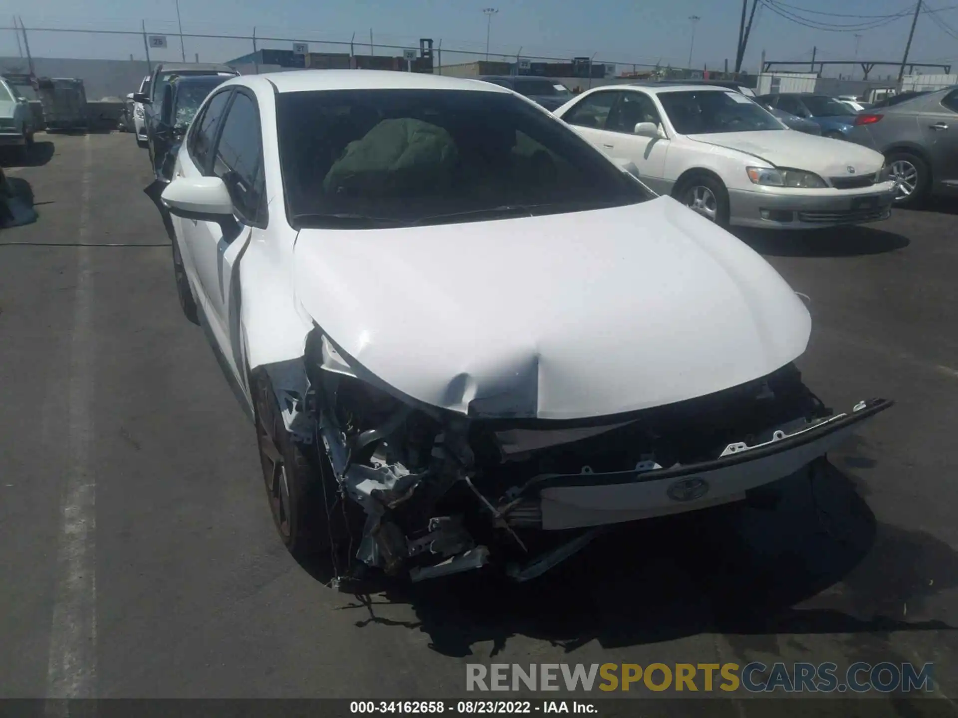 6 Photograph of a damaged car JTDS4MCE9NJ084350 TOYOTA COROLLA 2022