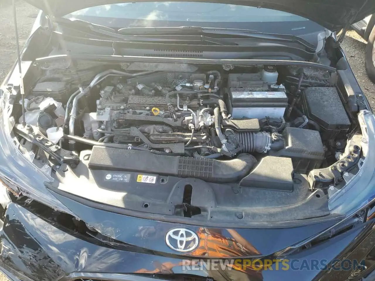 11 Photograph of a damaged car JTDS4MCE9NJ085773 TOYOTA COROLLA 2022