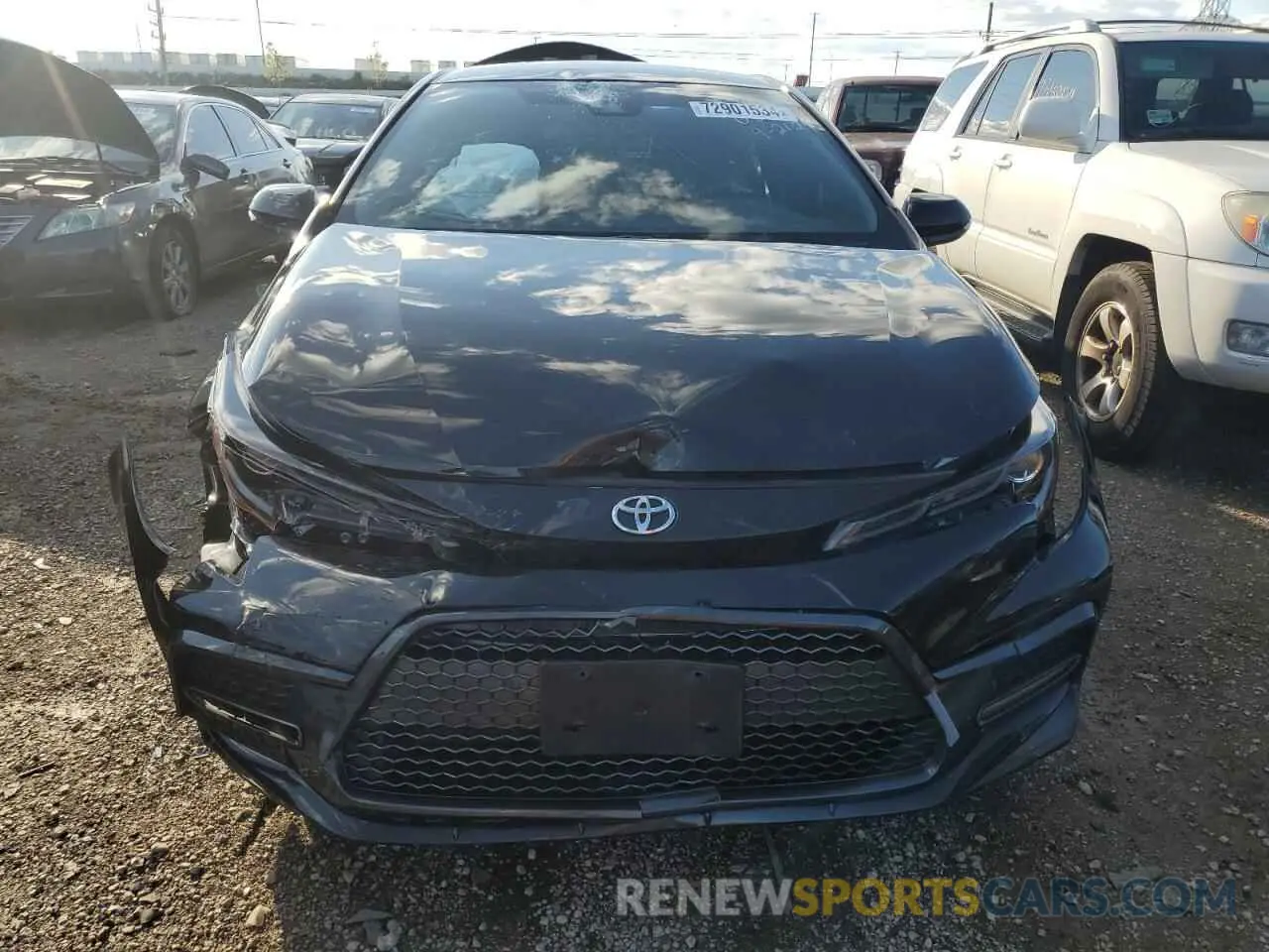 5 Photograph of a damaged car JTDS4MCE9NJ085773 TOYOTA COROLLA 2022