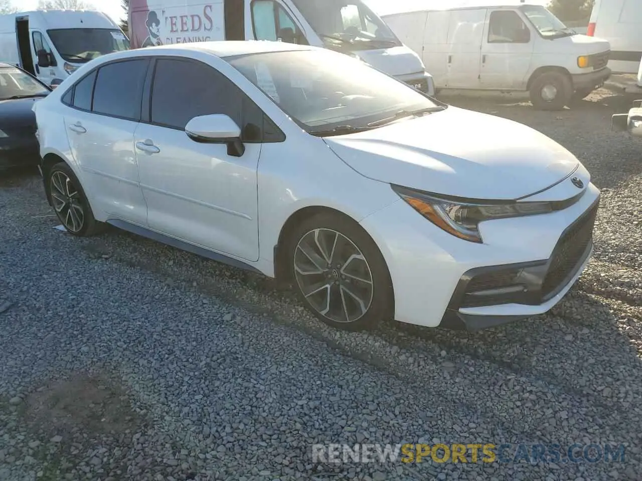 4 Photograph of a damaged car JTDS4MCE9NJ087071 TOYOTA COROLLA 2022
