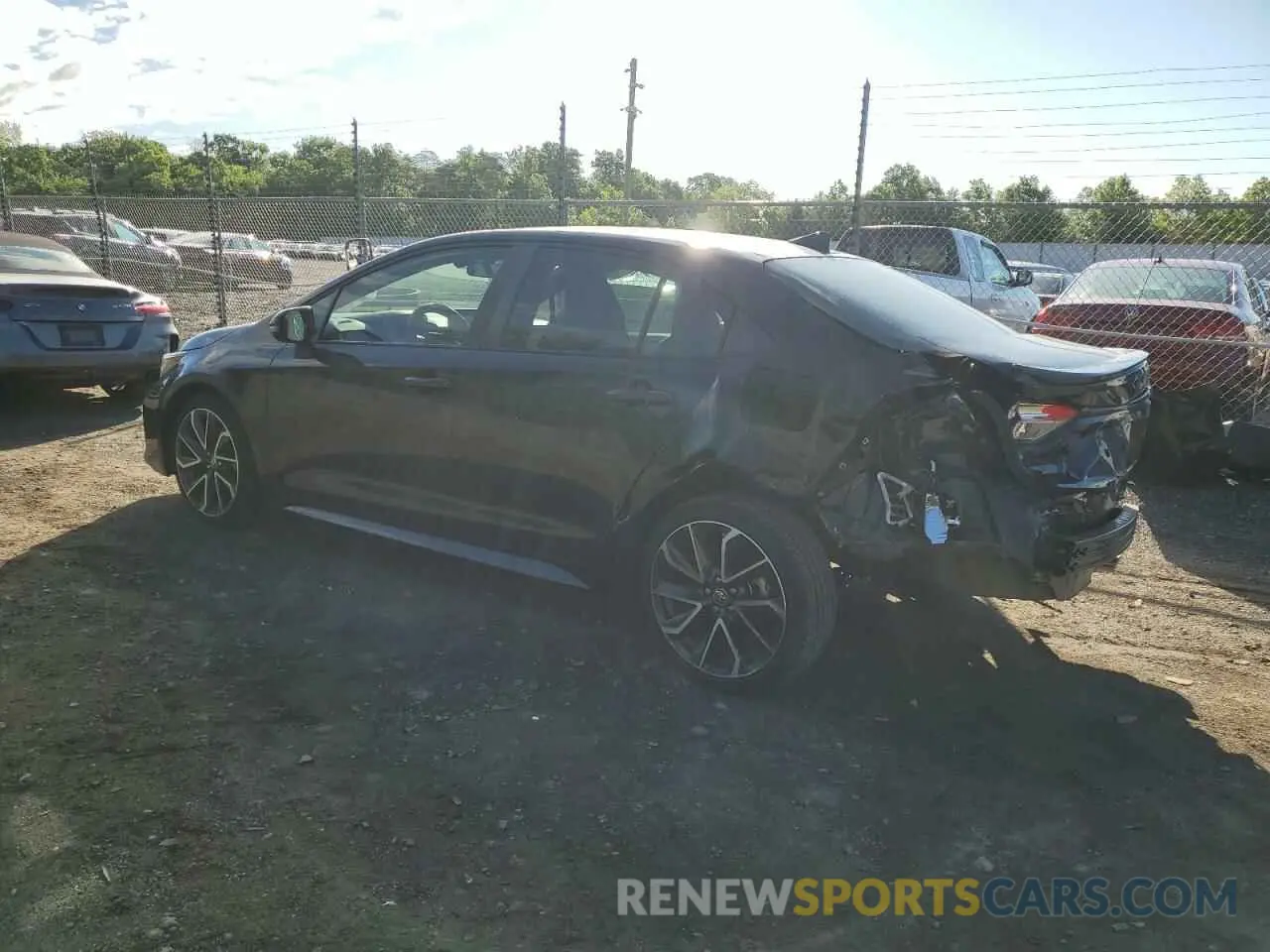 2 Photograph of a damaged car JTDS4MCE9NJ092903 TOYOTA COROLLA 2022