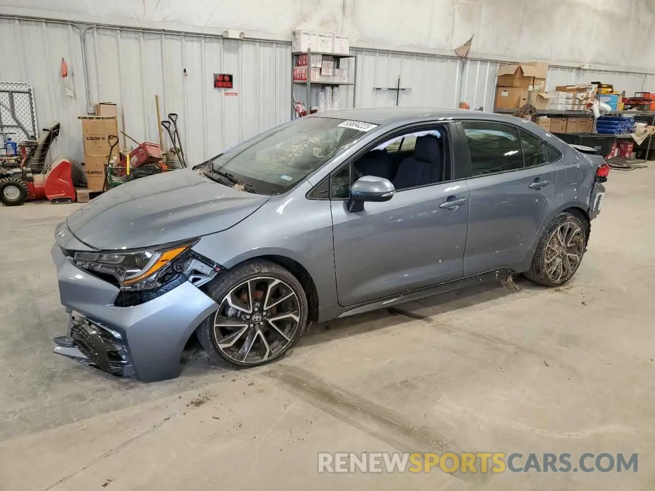 1 Photograph of a damaged car JTDS4MCE9NJ096465 TOYOTA COROLLA 2022