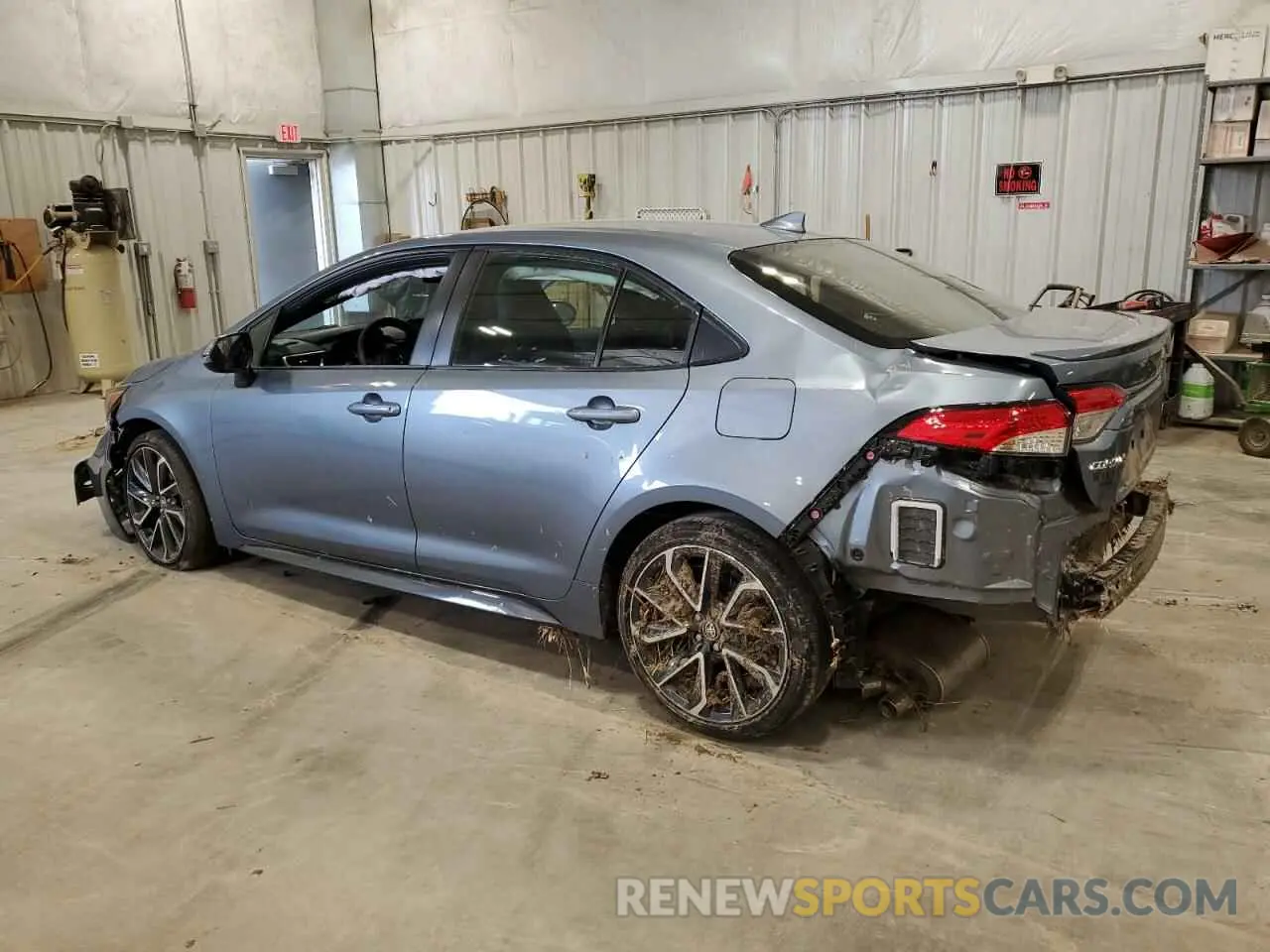 2 Photograph of a damaged car JTDS4MCE9NJ096465 TOYOTA COROLLA 2022