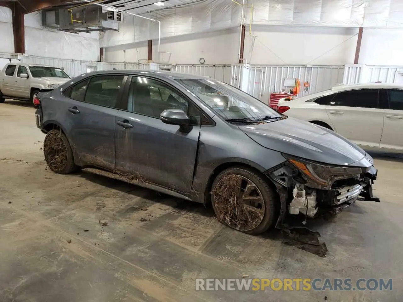 4 Photograph of a damaged car JTDS4MCE9NJ096465 TOYOTA COROLLA 2022