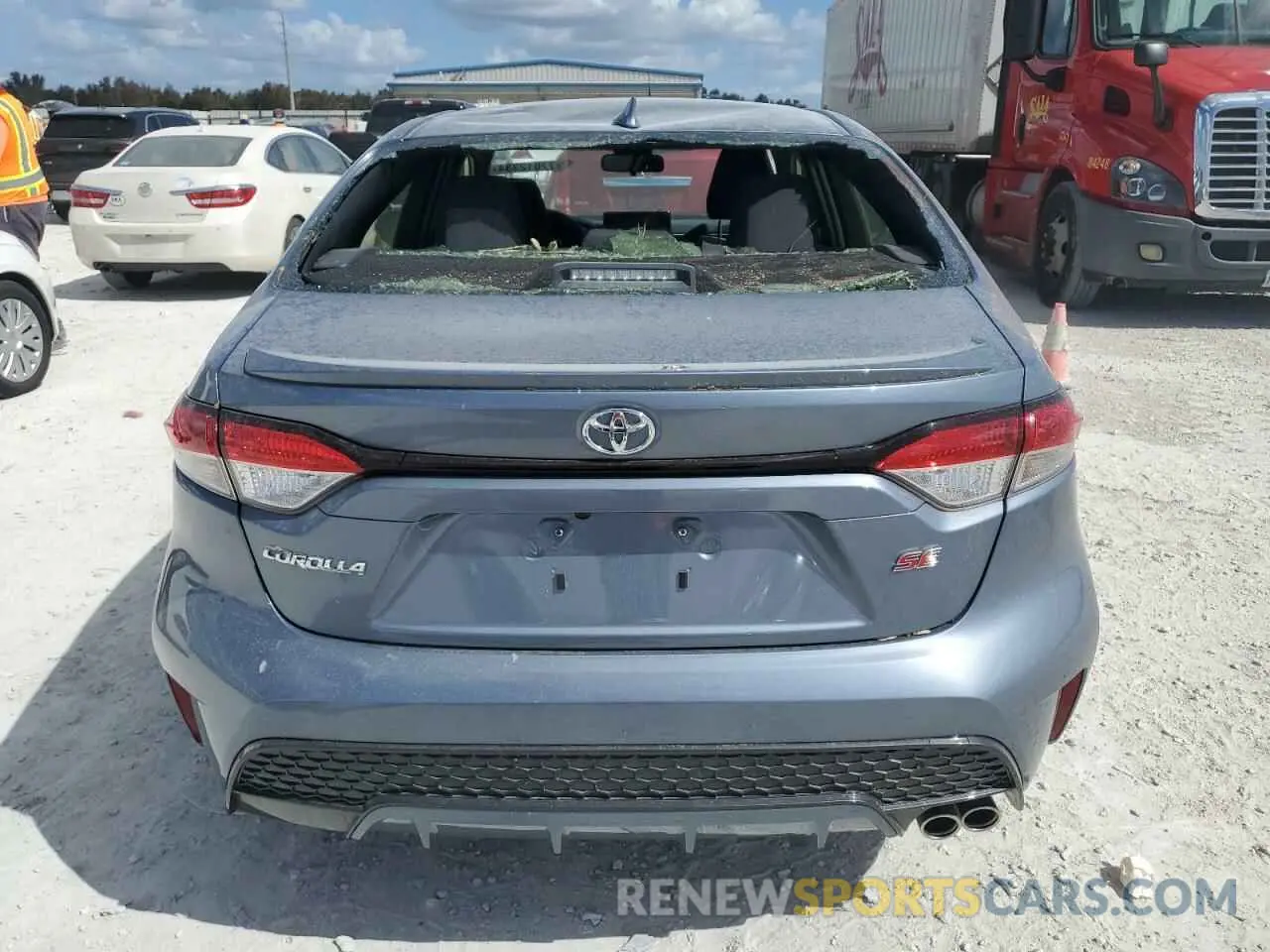 6 Photograph of a damaged car JTDS4MCE9NJ097017 TOYOTA COROLLA 2022