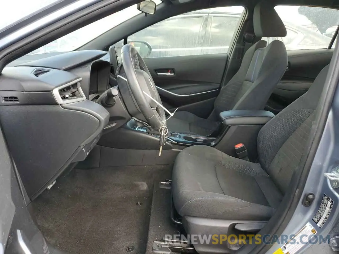 7 Photograph of a damaged car JTDS4MCE9NJ097017 TOYOTA COROLLA 2022