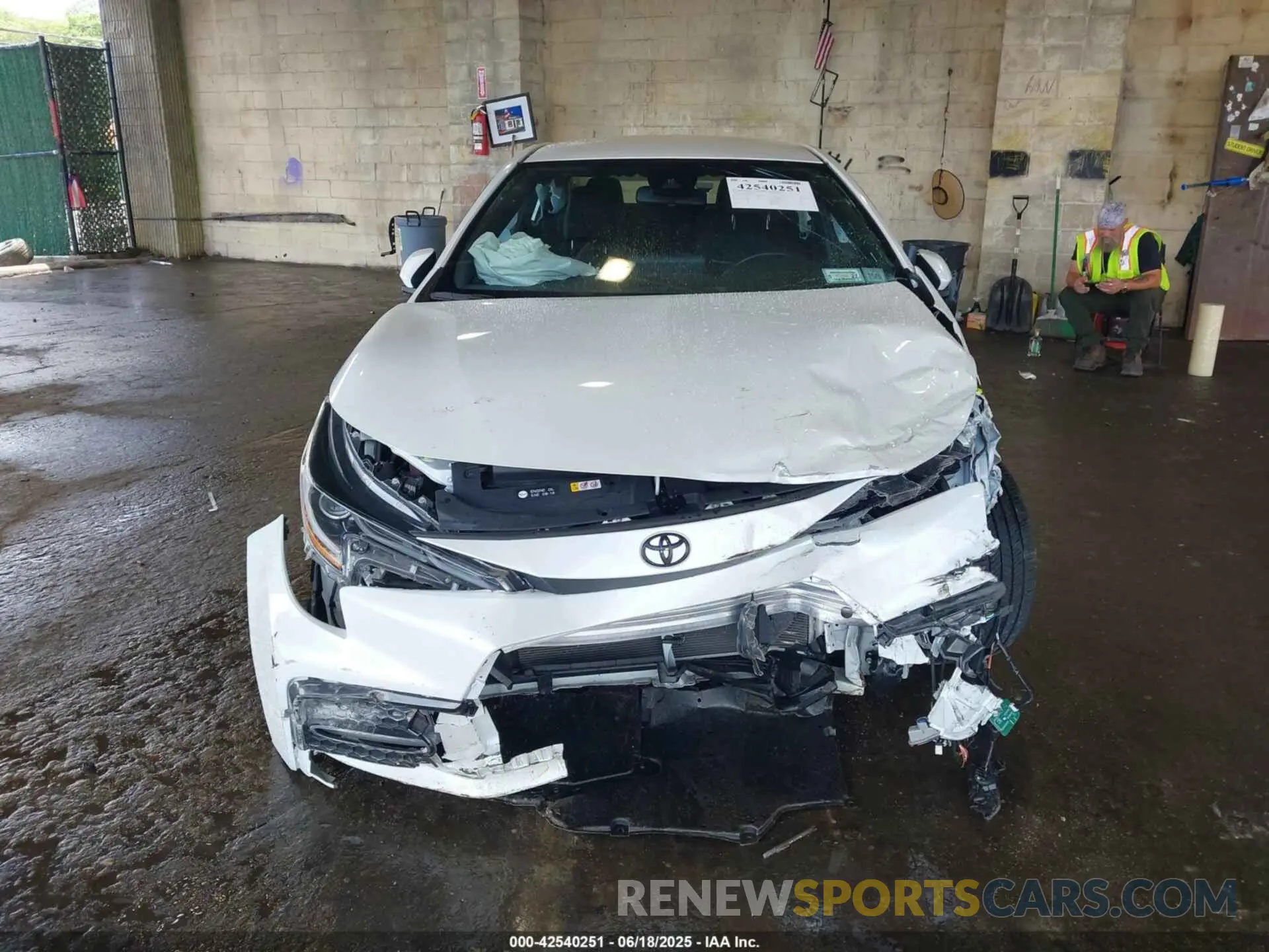 13 Photograph of a damaged car JTDS4MCEXN3500717 TOYOTA COROLLA 2022