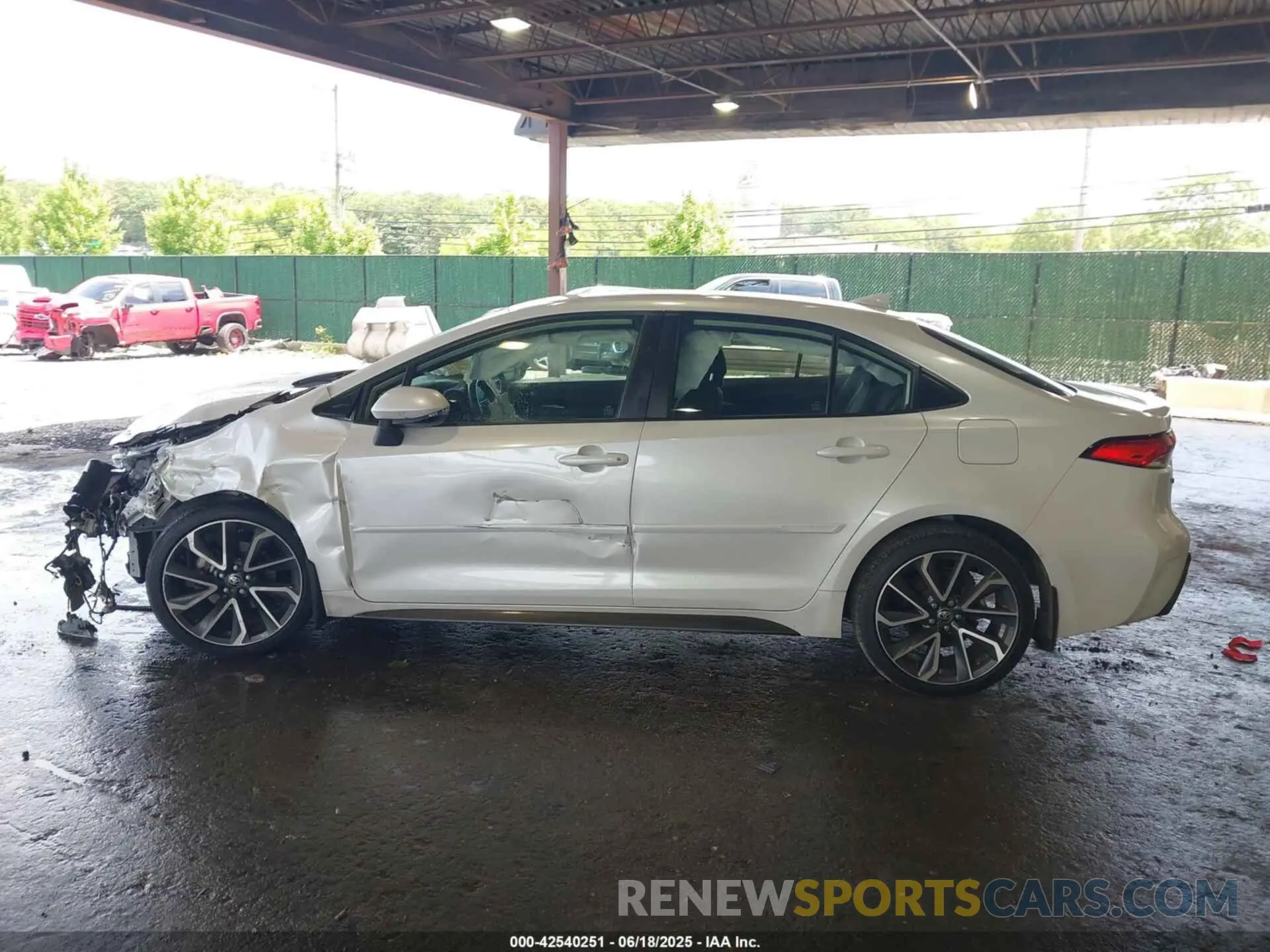 15 Photograph of a damaged car JTDS4MCEXN3500717 TOYOTA COROLLA 2022